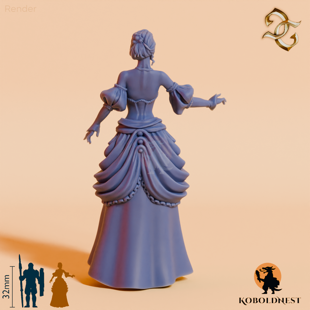 Lady Seraphine, Maskierte Adelige