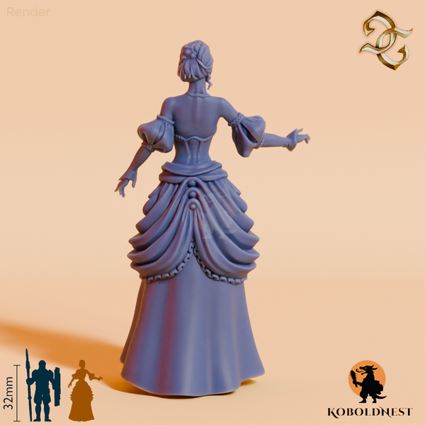 Lady Seraphine, Maskierte Adelige