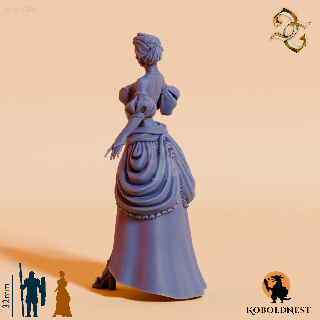 Lady Seraphine, Maskierte Adelige