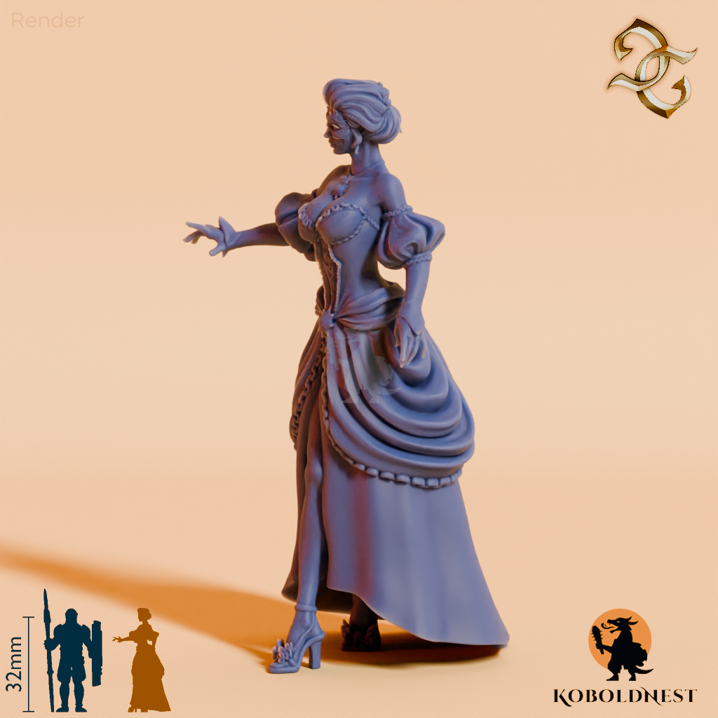 Lady Seraphine, Maskierte Adelige