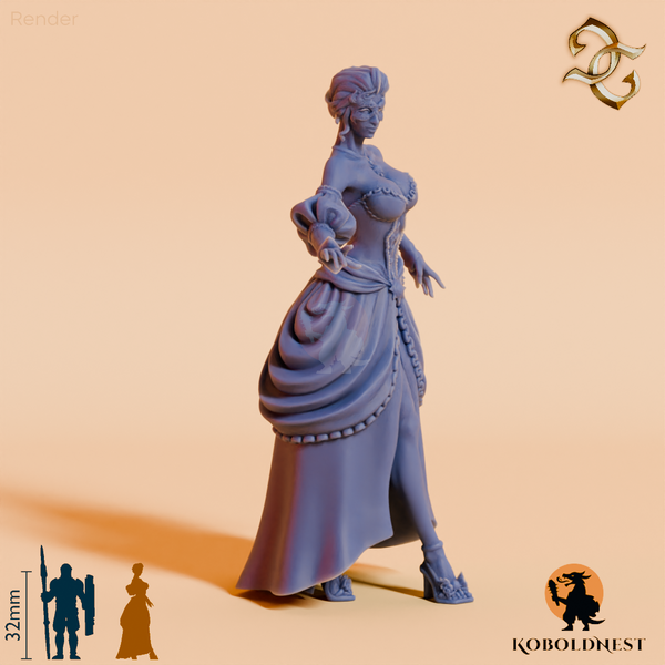 Lady Seraphine, Maskierte Adelige