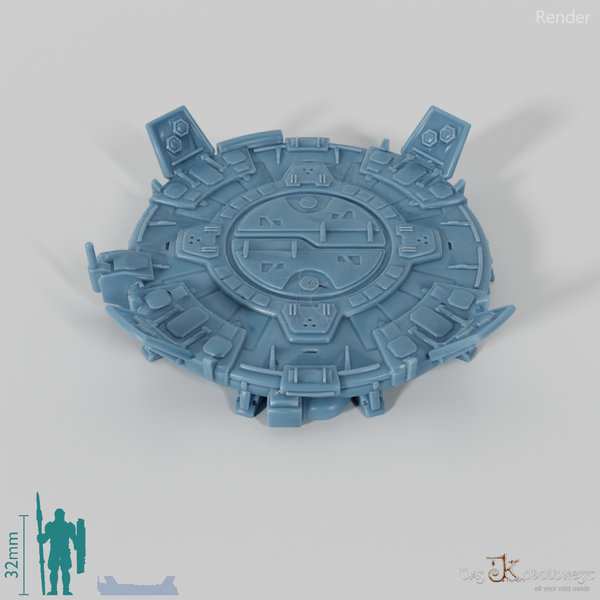 Spaceship landing platform