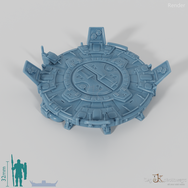 Spaceship landing platform