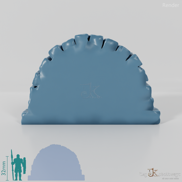 Halfling Cave Door - Mediterranean 03