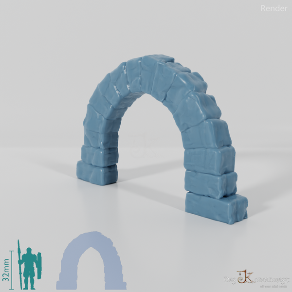 Passage - Brick archway