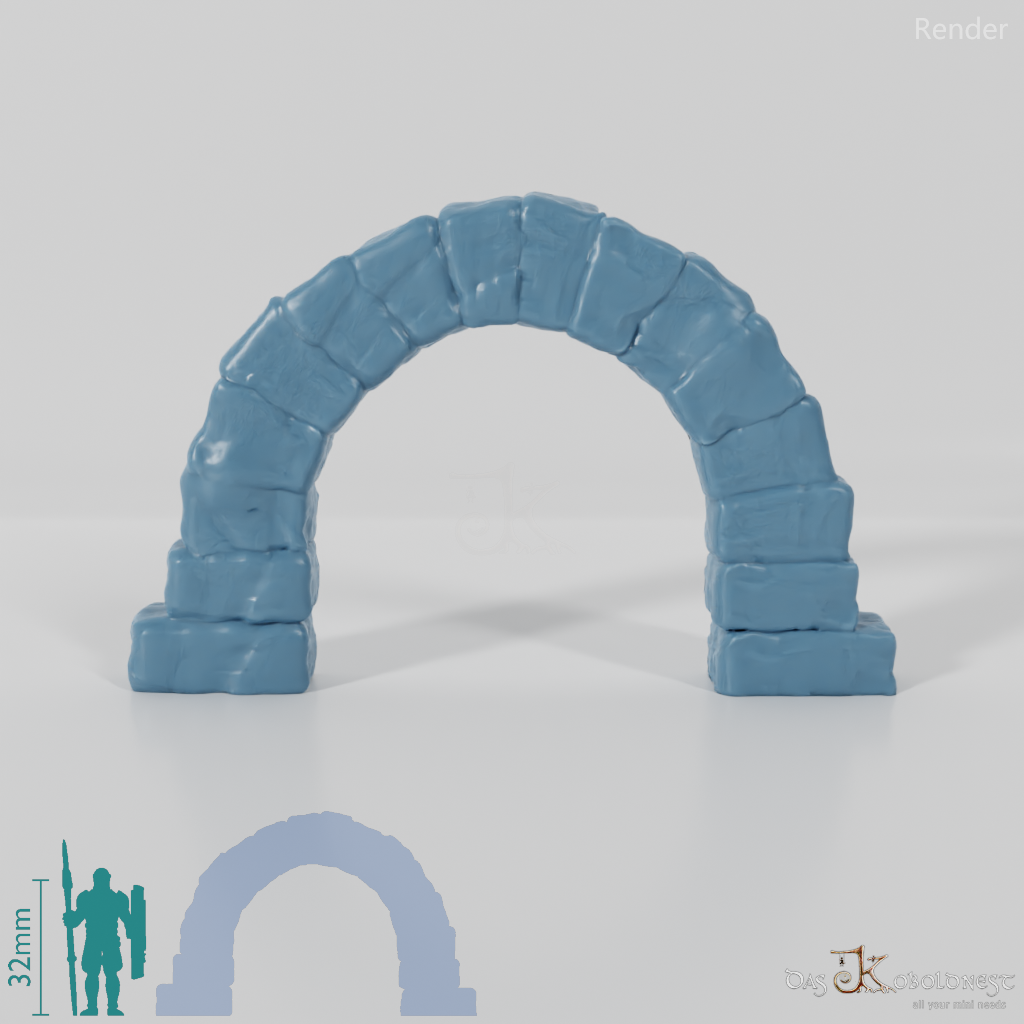 Passage - Brick archway