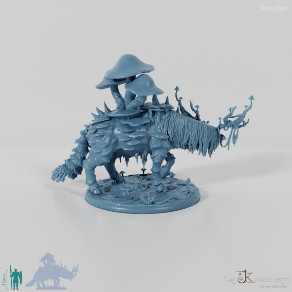 Fungal infected Katoblepas 01