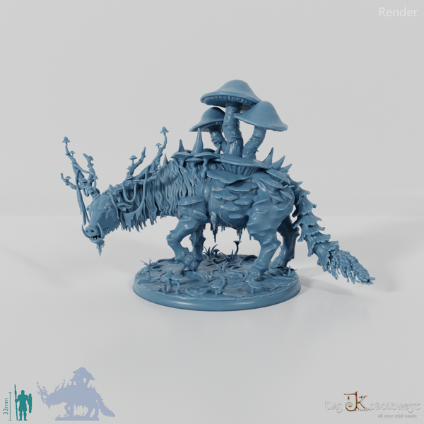 Fungal infected Katoblepas 01