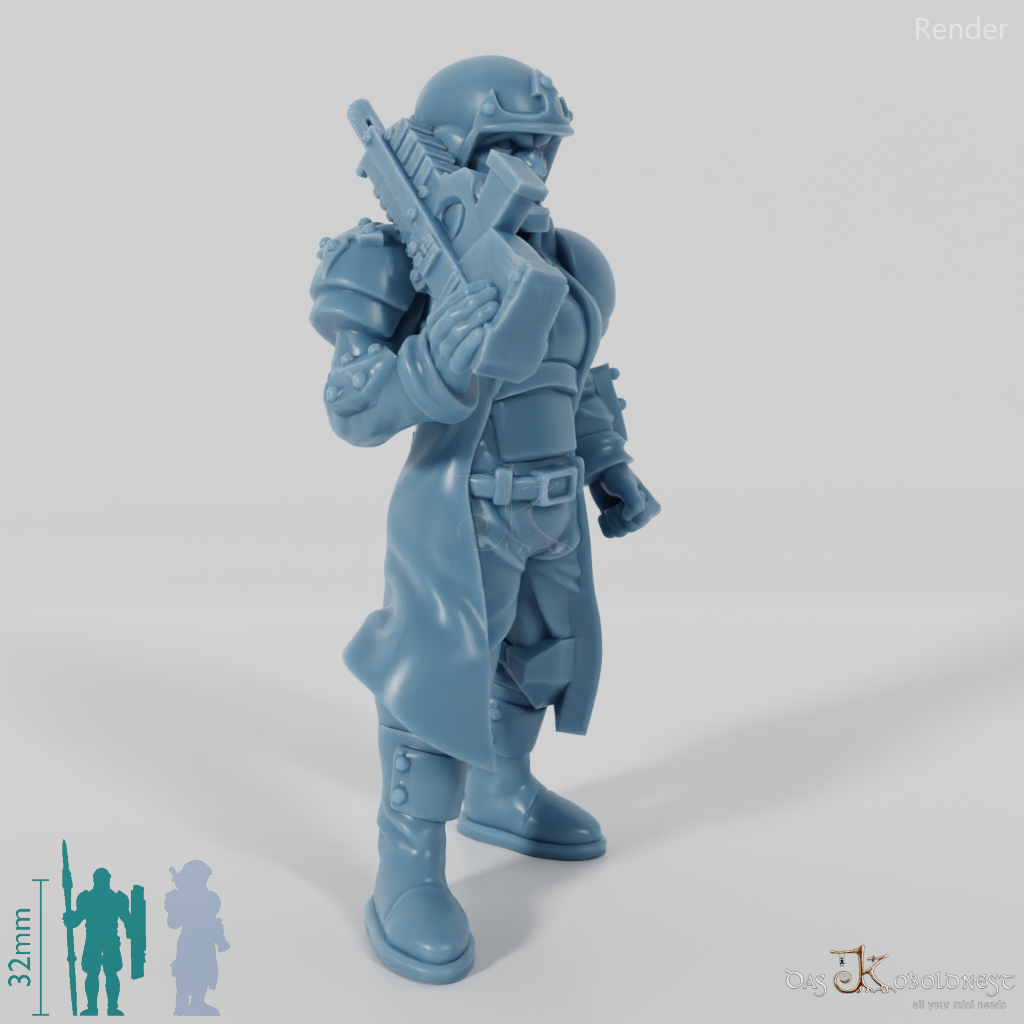 Space Soldiers - Infanterie mit Lasergewehr 03