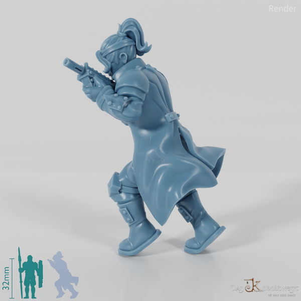 Space Soldiers - Infantry with Laser Rifle 04