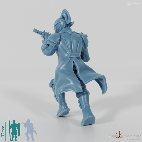 Space Soldiers - Infantry with Laser Rifle 04