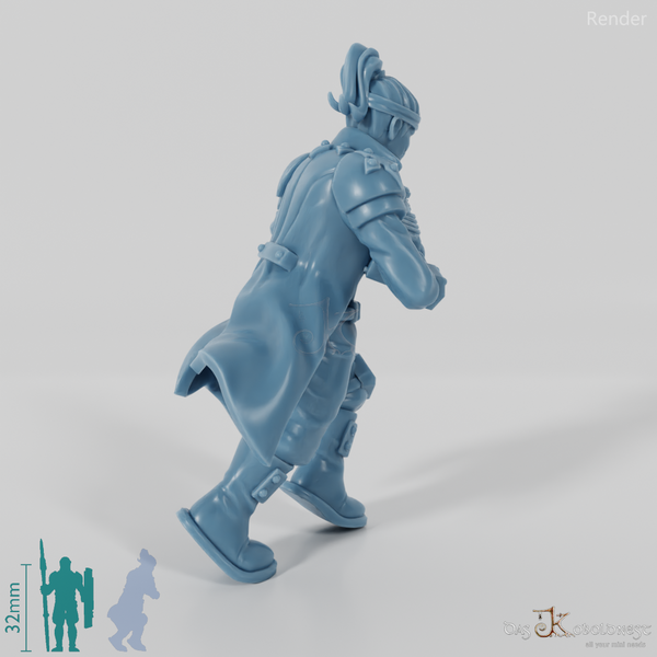 Space Soldiers - Infantry with Laser Rifle 04