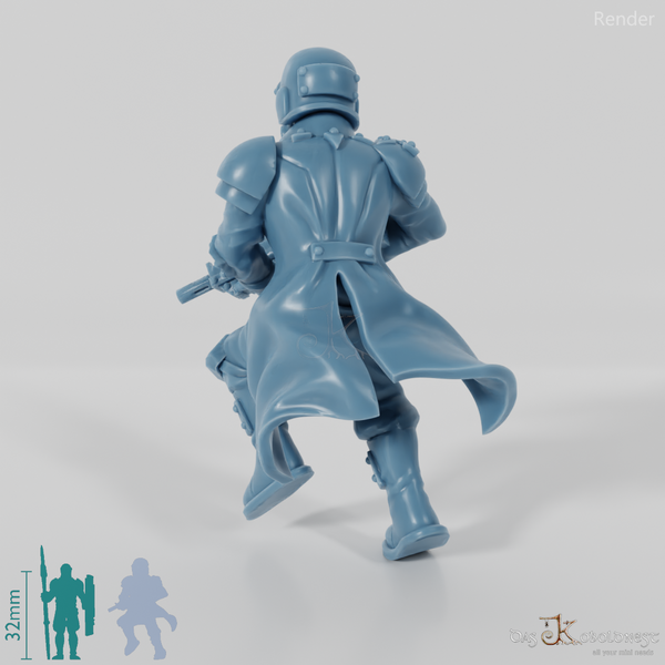 Space Soldiers - Infantry with Laser Rifle 05