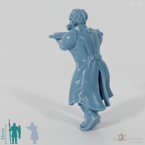 Space Soldiers - Infantry with Laser Rifle 06