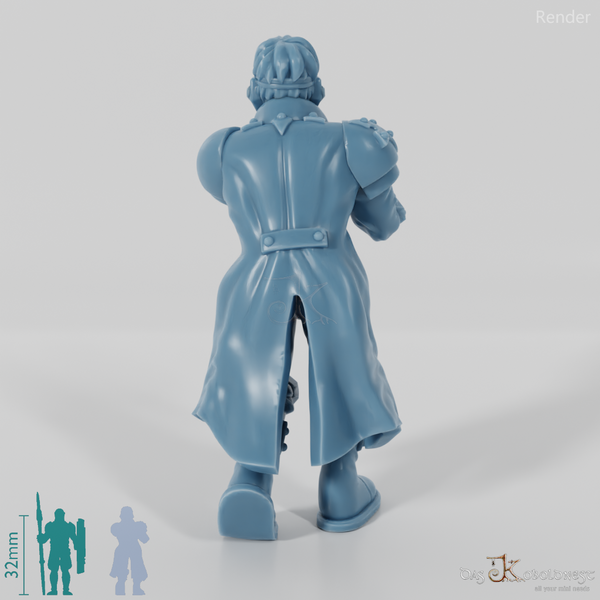 Space Soldiers - Infantry with Laser Rifle 06