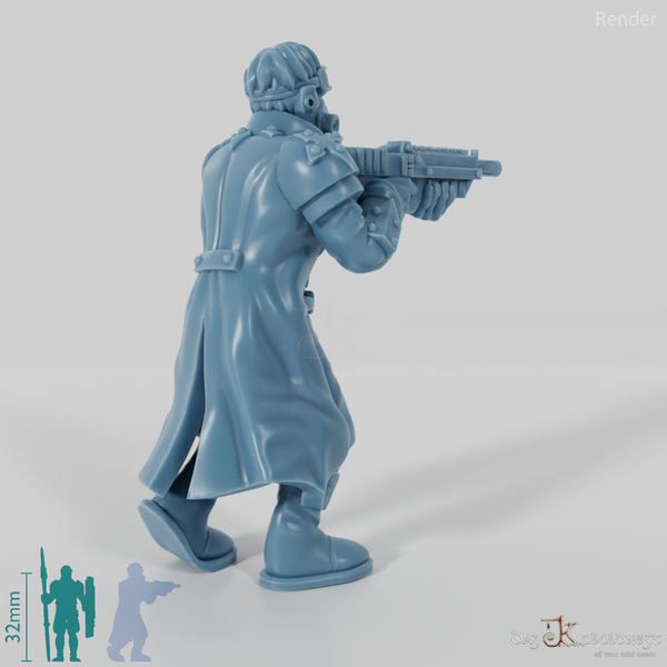 Space Soldiers - Infantry with Laser Rifle 06