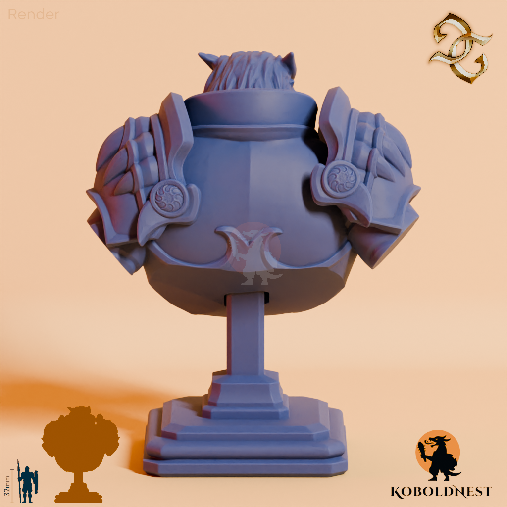 Büste - Leonai, Kommandant der Goldmäntel