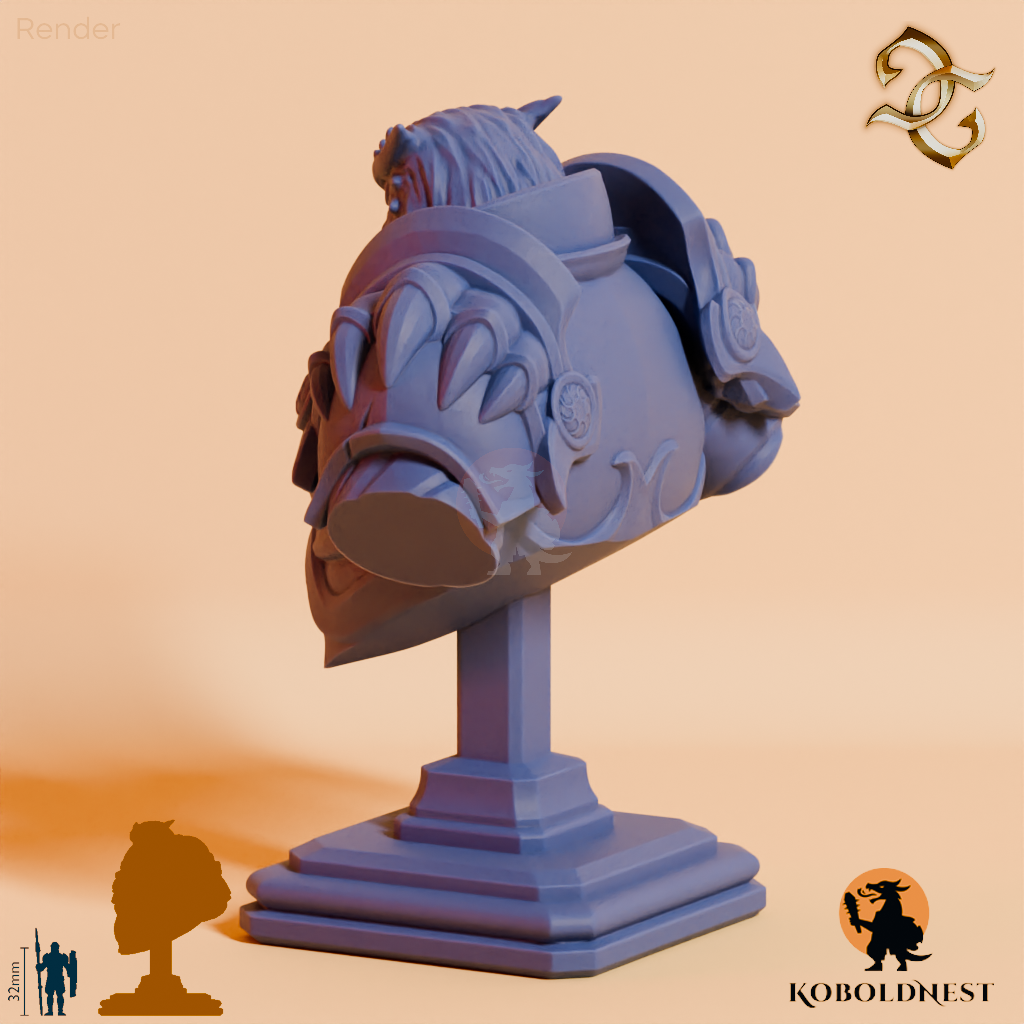 Büste - Leonai, Kommandant der Goldmäntel