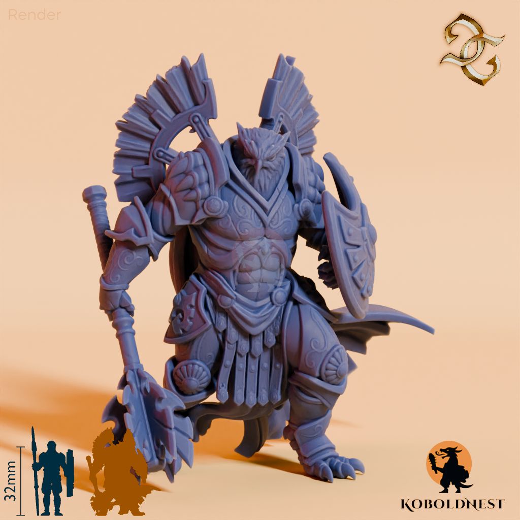 Leonai, Kommandant der Goldmäntel