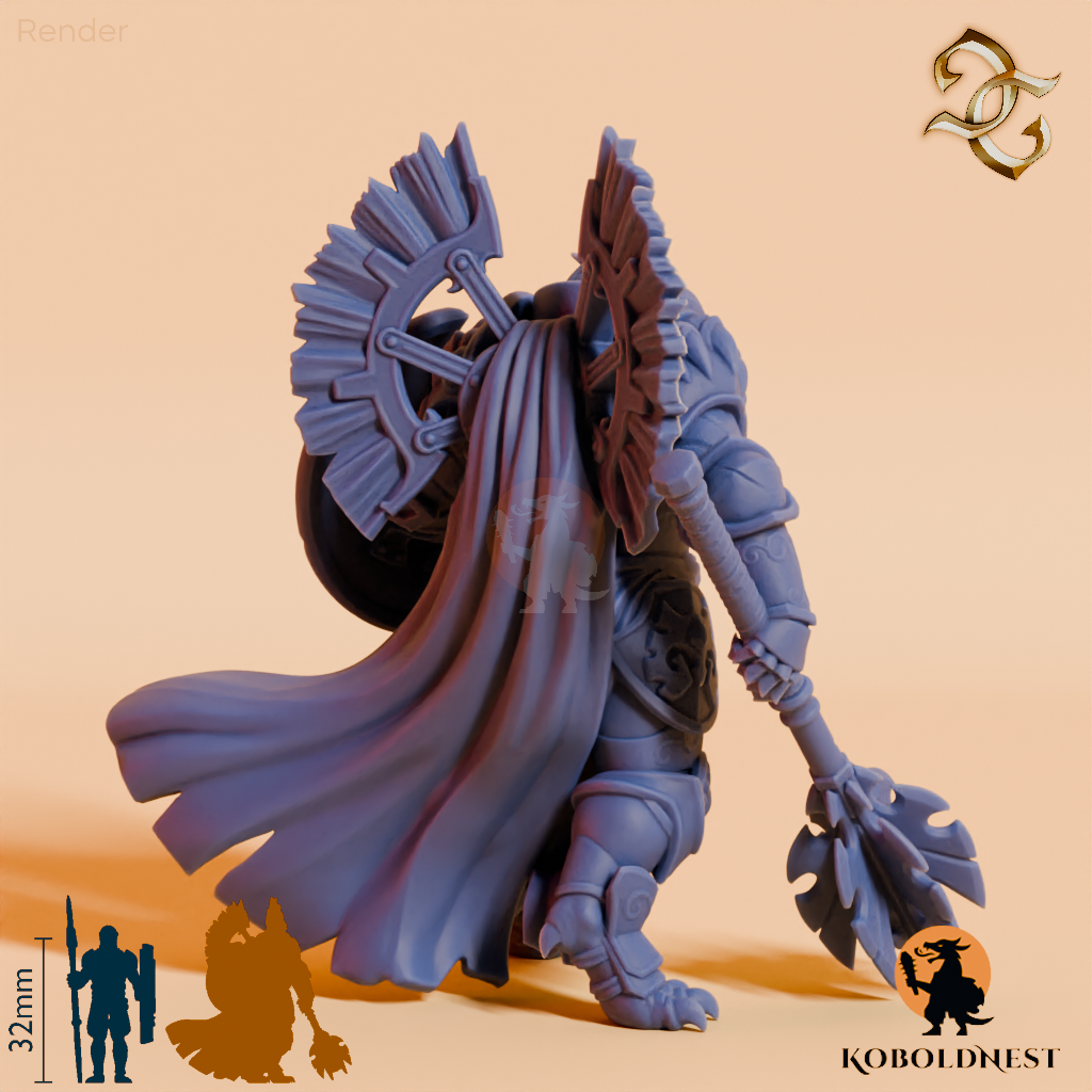 Leonai, Kommandant der Goldmäntel