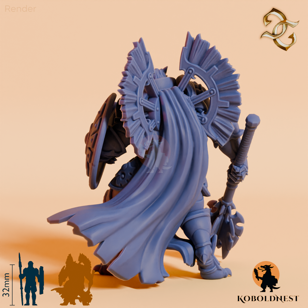 Leonai, Kommandant der Goldmäntel