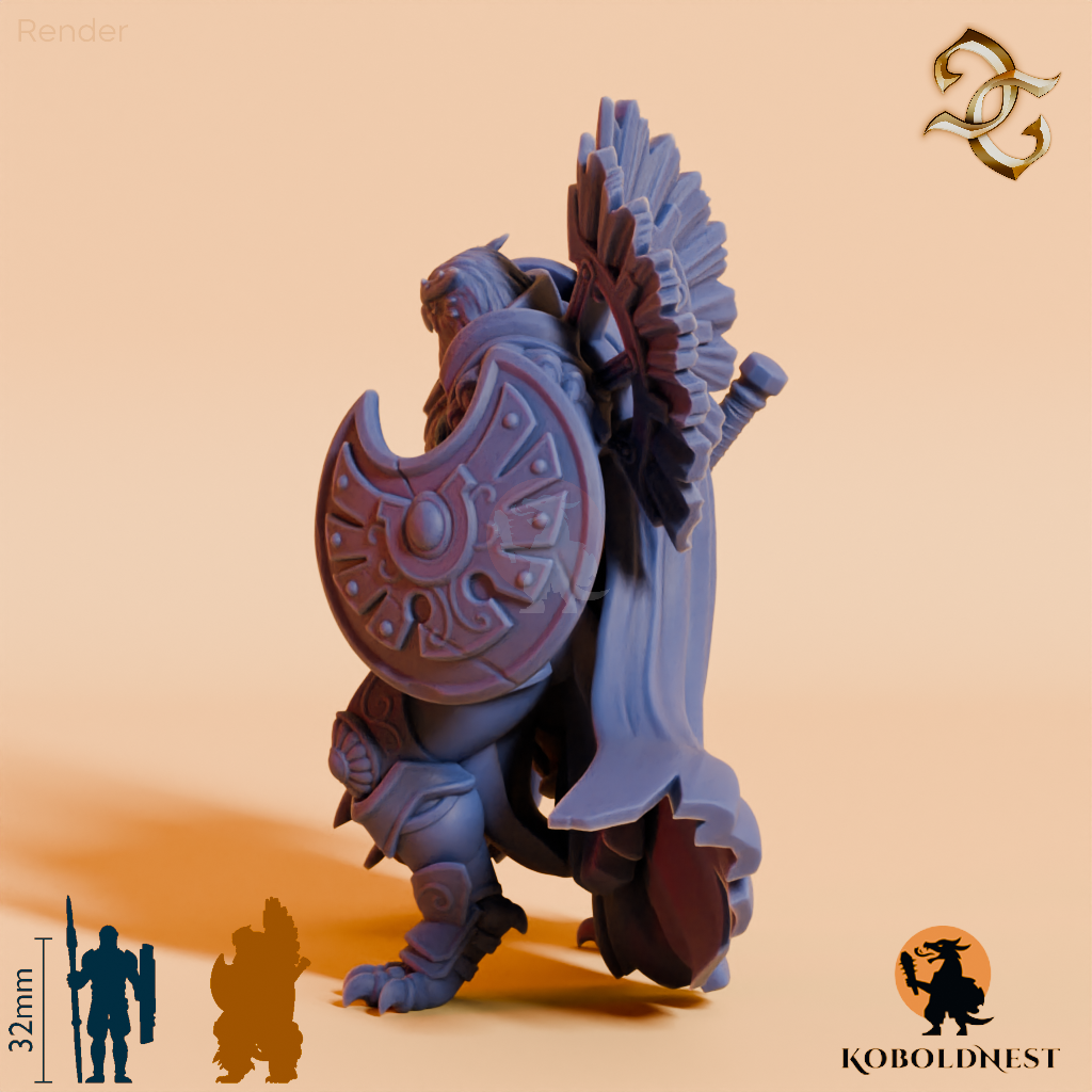 Leonai, Kommandant der Goldmäntel