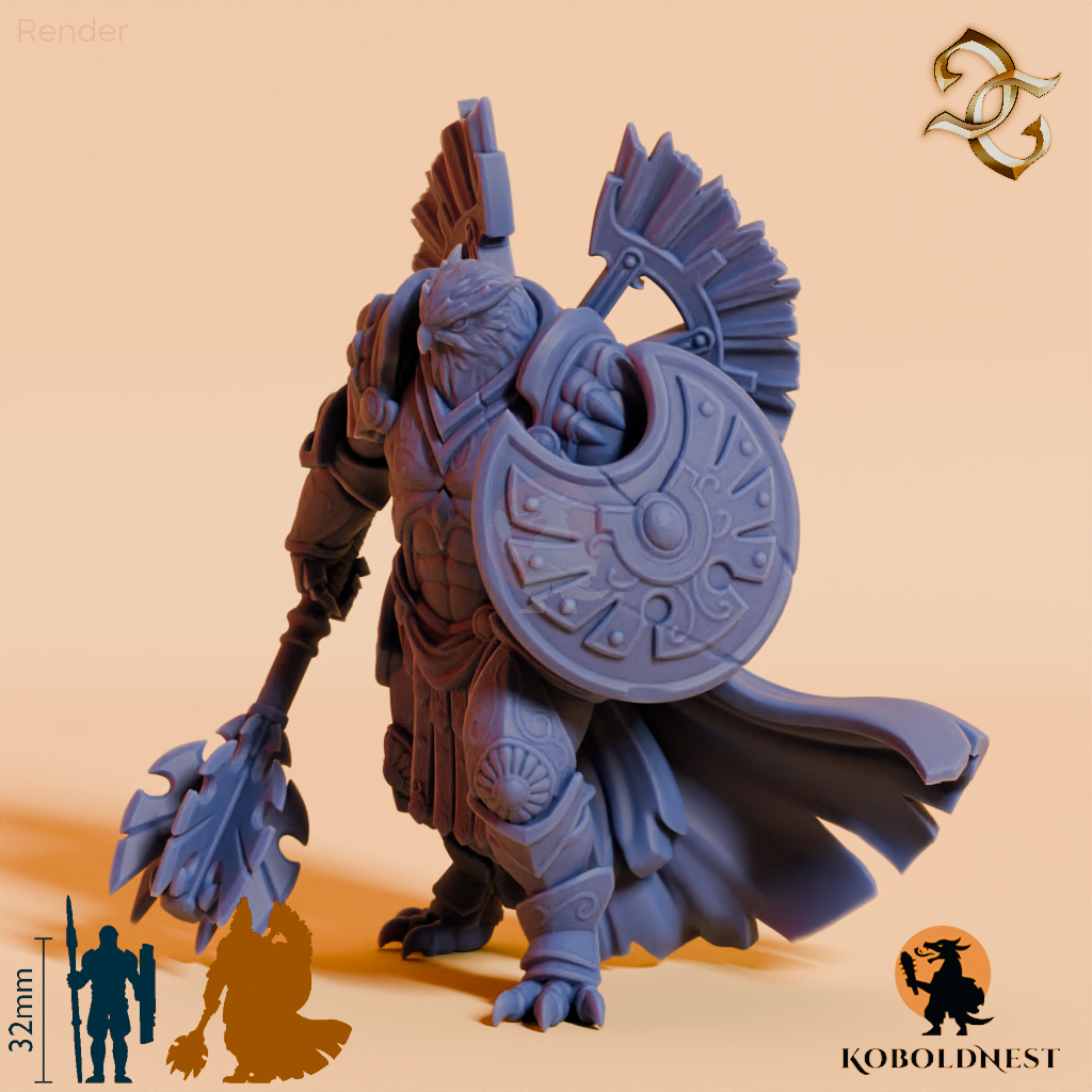 Leonai, Kommandant der Goldmäntel