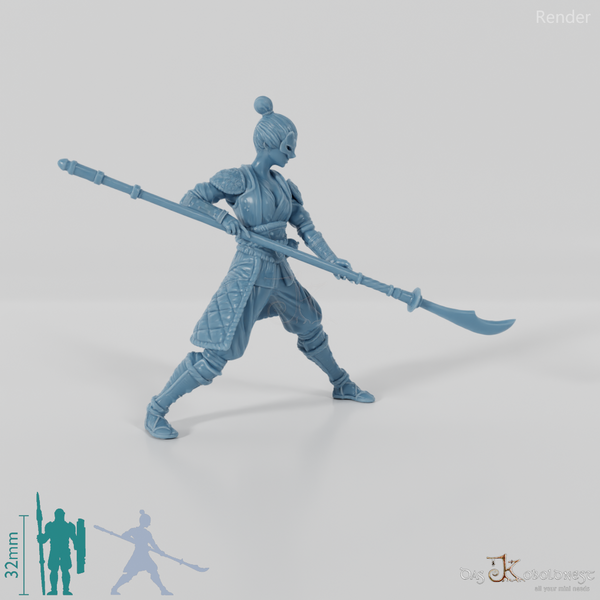 Samurai spear fighter 03