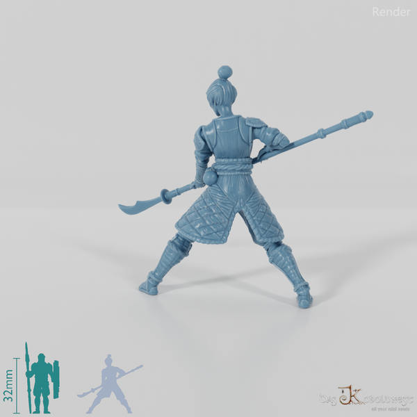 Samurai spear fighter 03