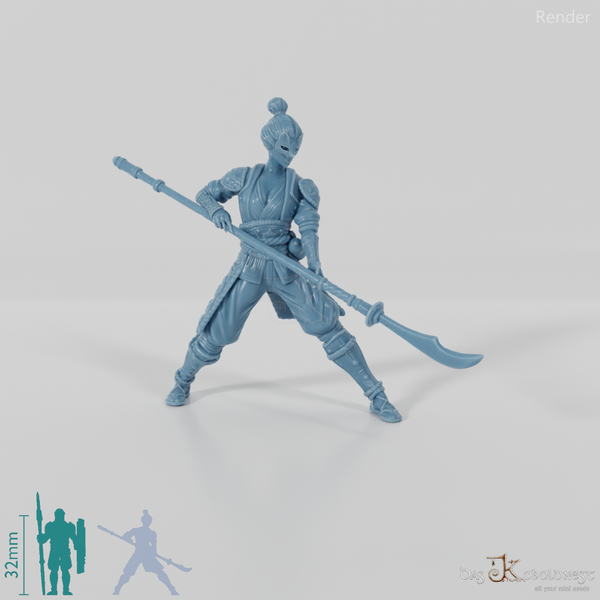 Samurai spear fighter 03