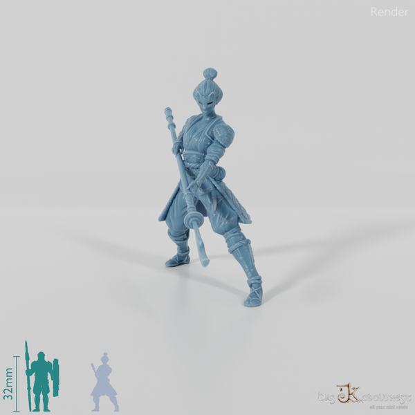 Samurai spear fighter 03