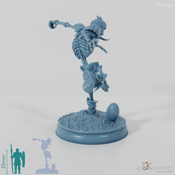 Graveyard Fantasy Football Team - Linebone 02 (classic ball)