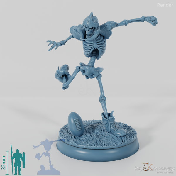 Graveyard Fantasy Football Team - Linebone 02 (classic ball)