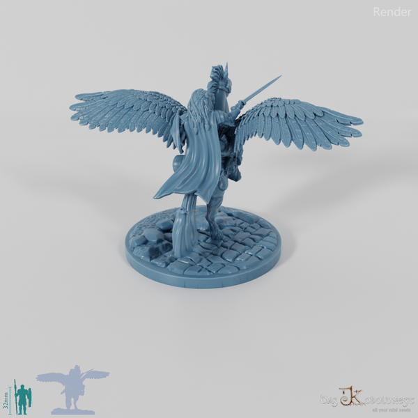 Aechelon the Fearless, catfolk warrior on Thunderbolt