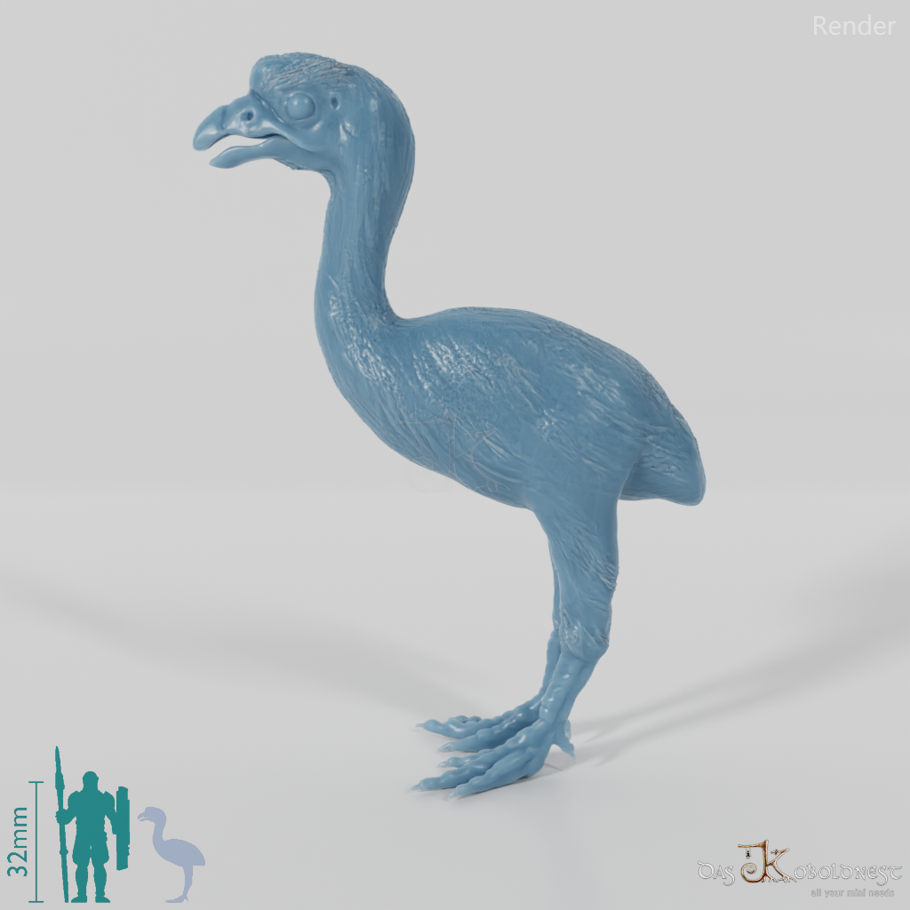 Dinornis novazaelandiae 06 (juvenile) - JJP