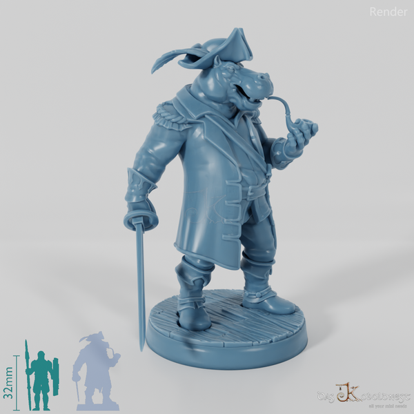 Hippopotamus Captain 01