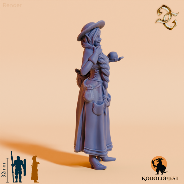 Maggie Harvester, Bäuerin