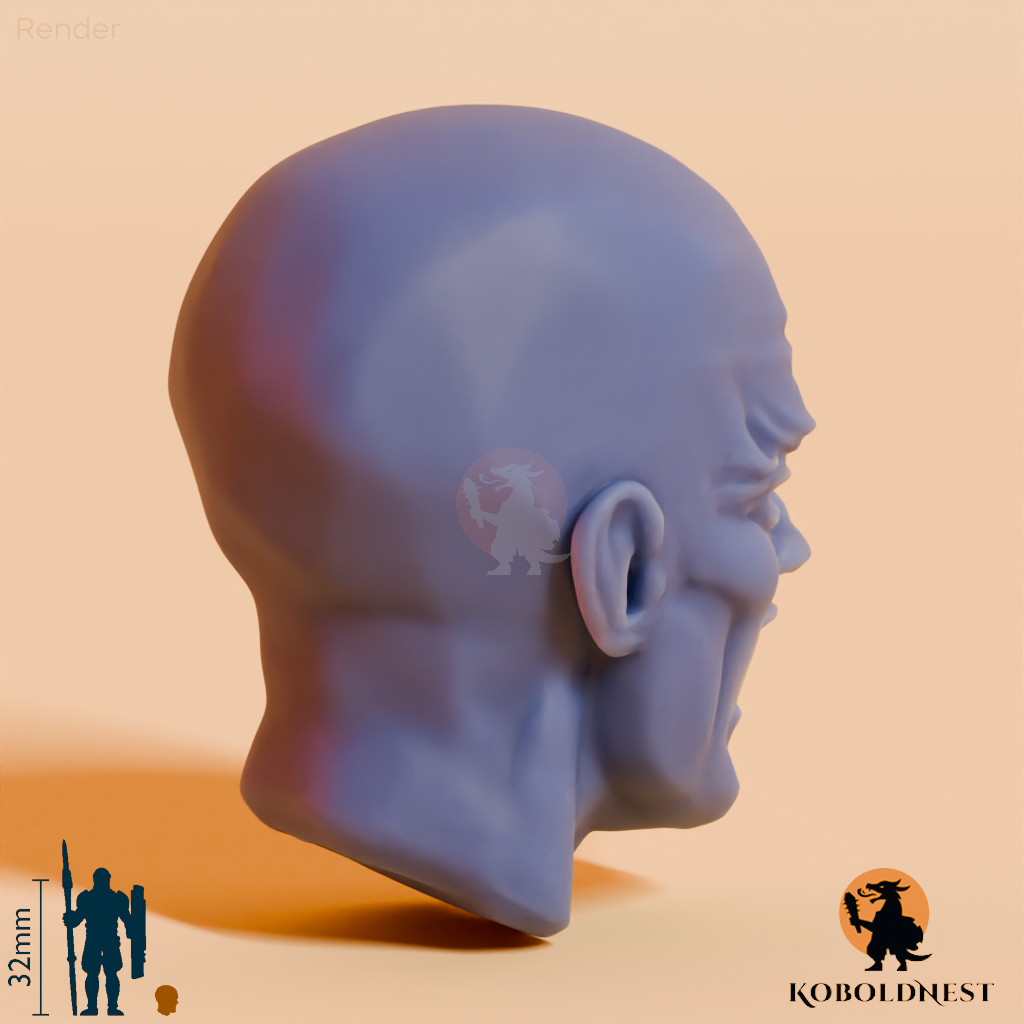 Männerkopf - 03