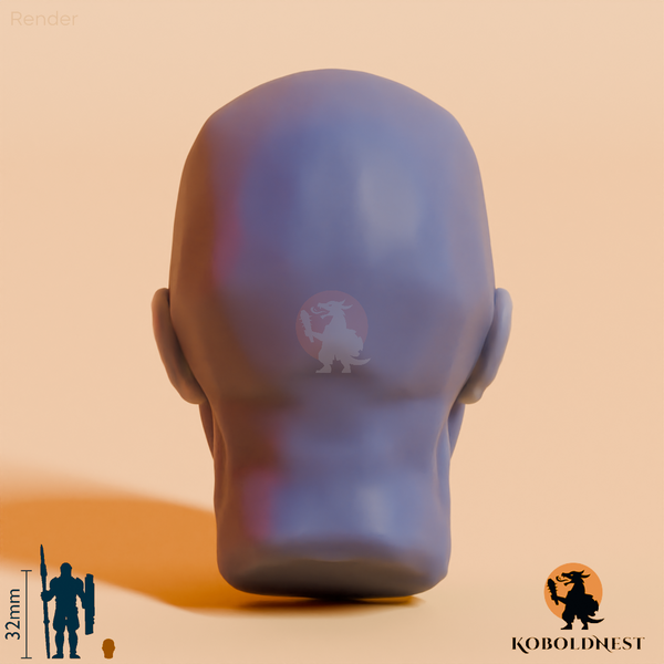 Männerkopf - 03