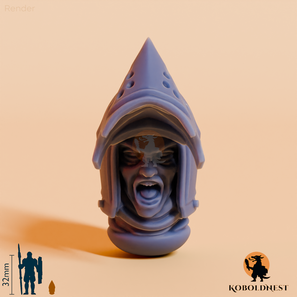 Männerkopf - 08