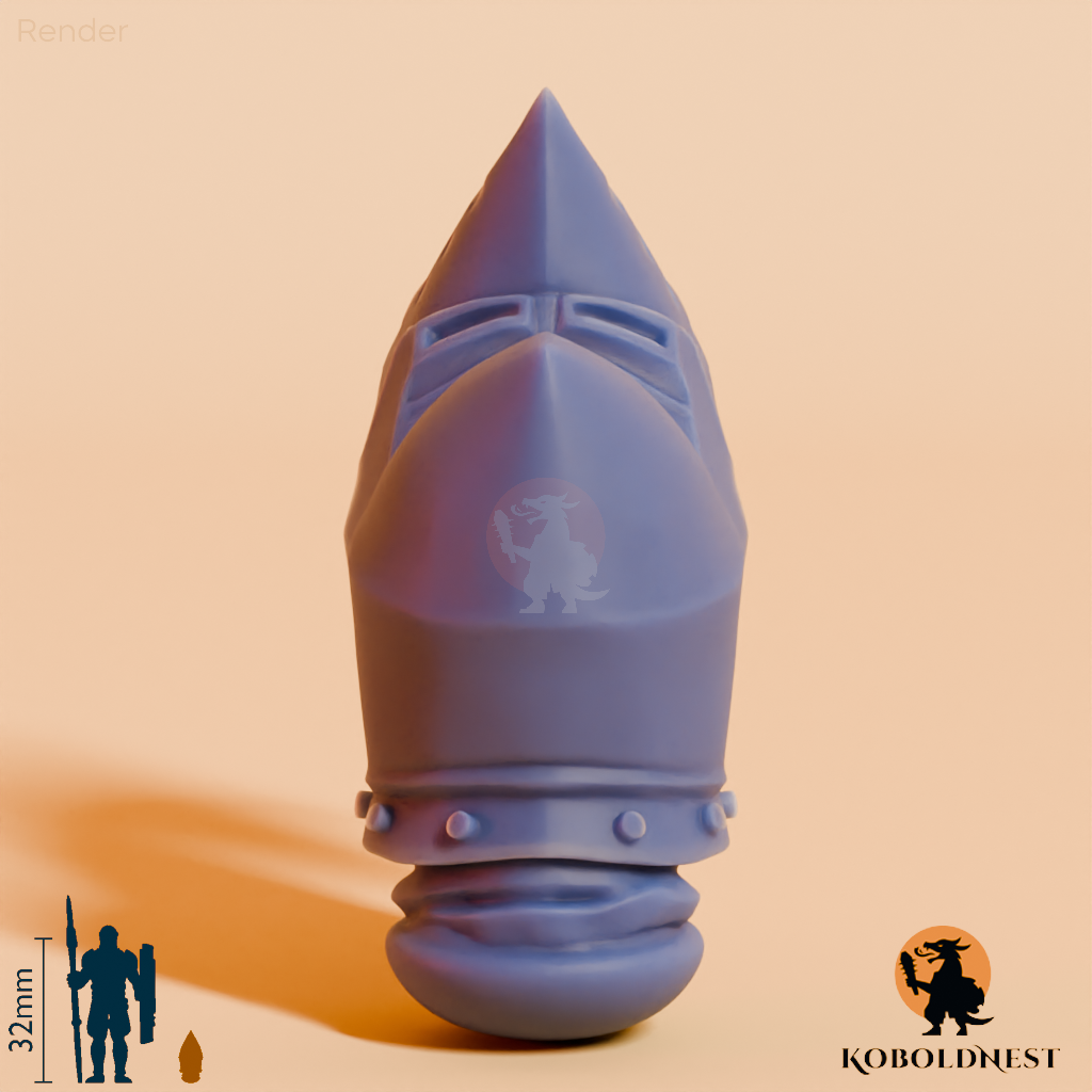 Männerkopf - 08