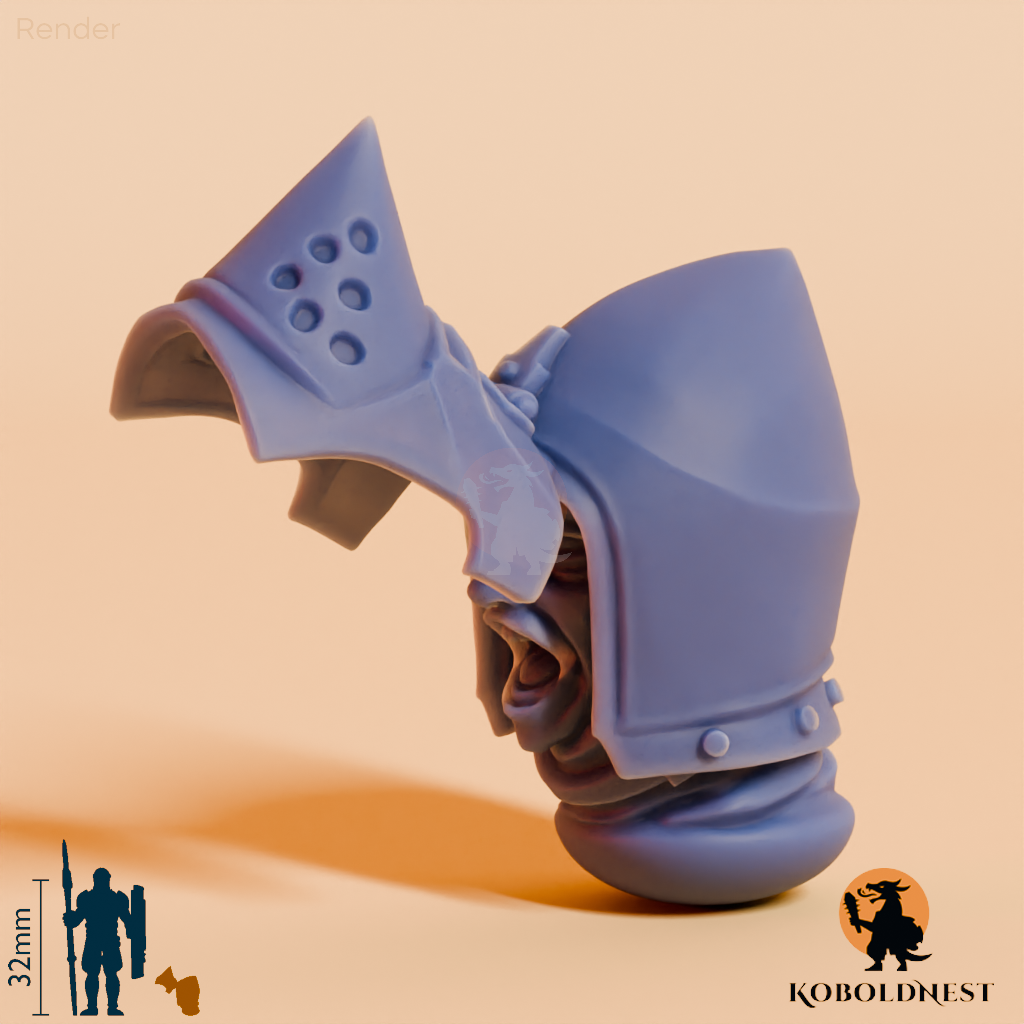 Männerkopf - 08