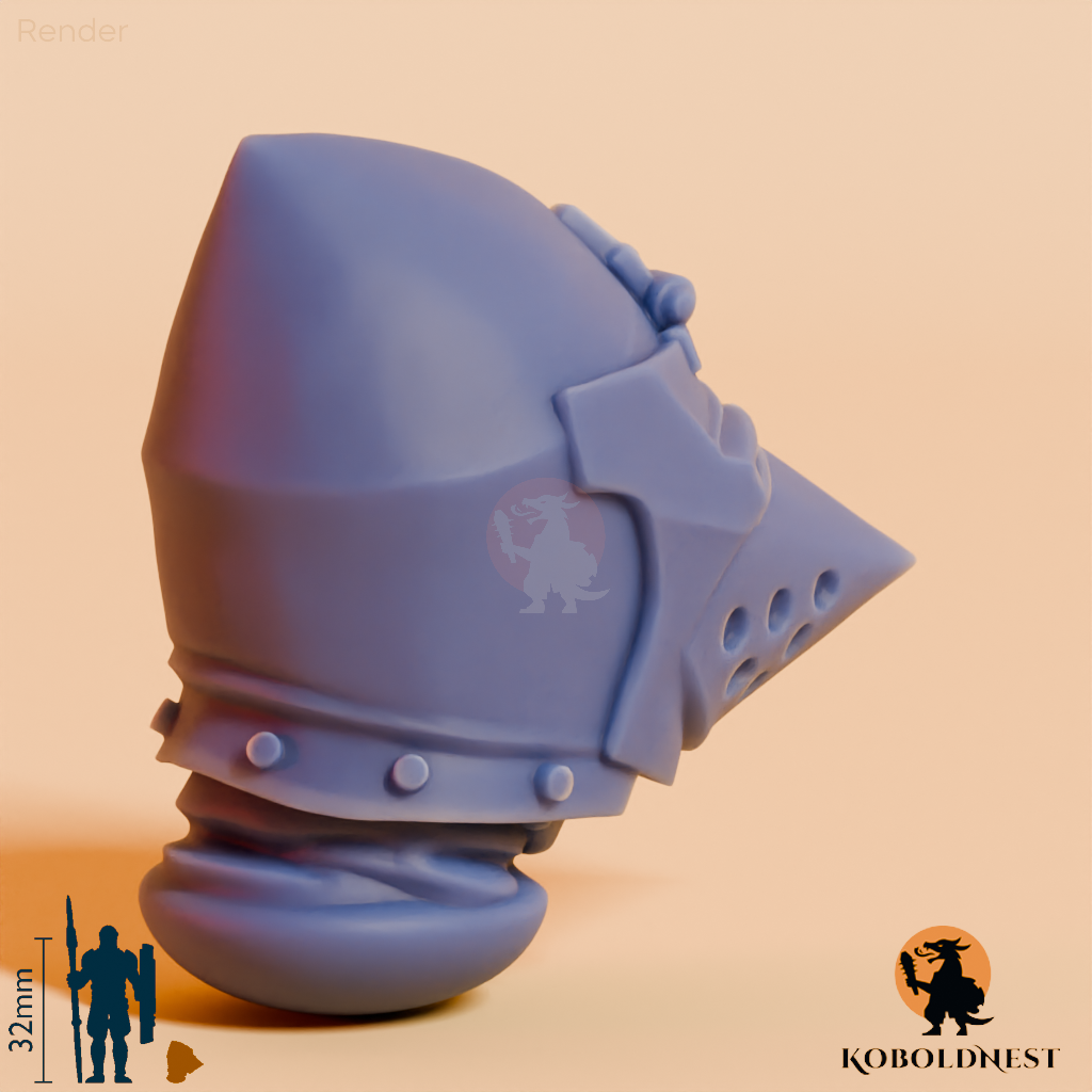 Männerkopf - 09