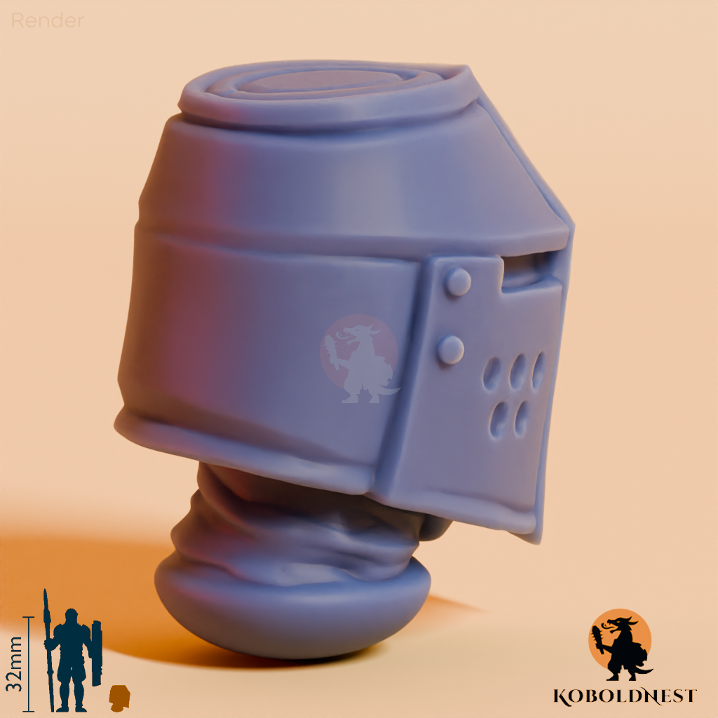 Männerkopf - 19