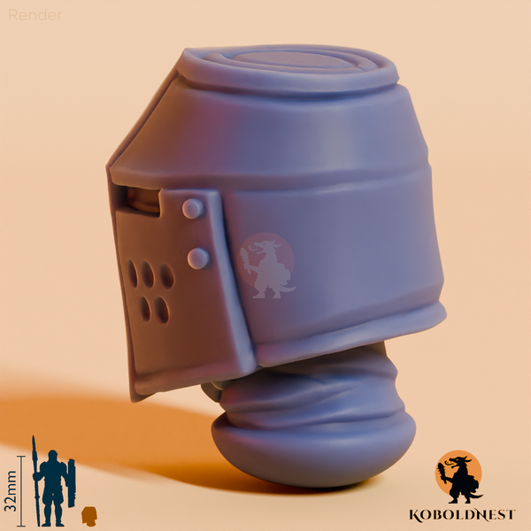 Männerkopf - 19