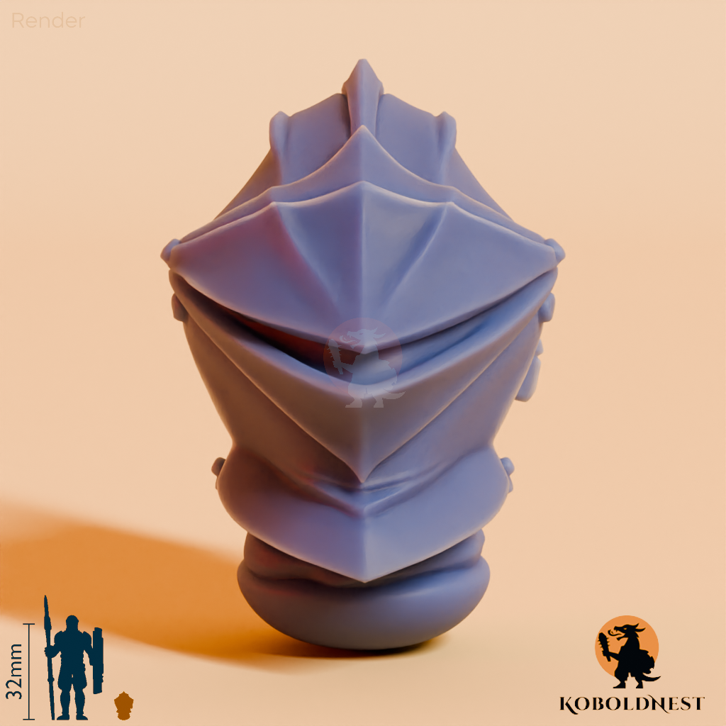 Männerkopf - 20