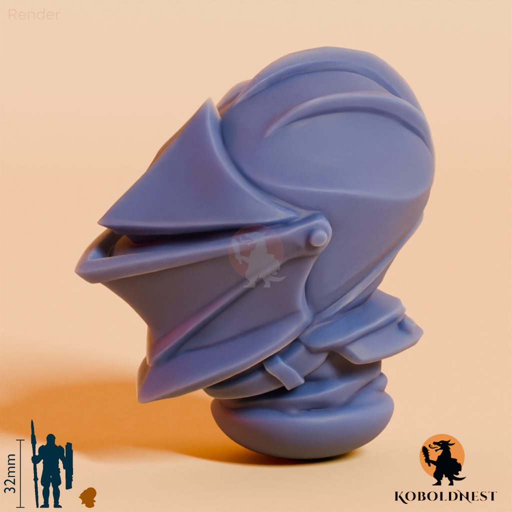 Männerkopf - 21