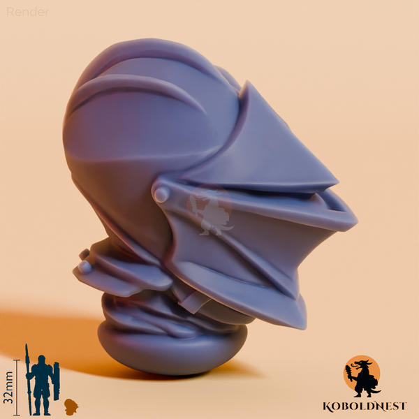 Männerkopf - 21