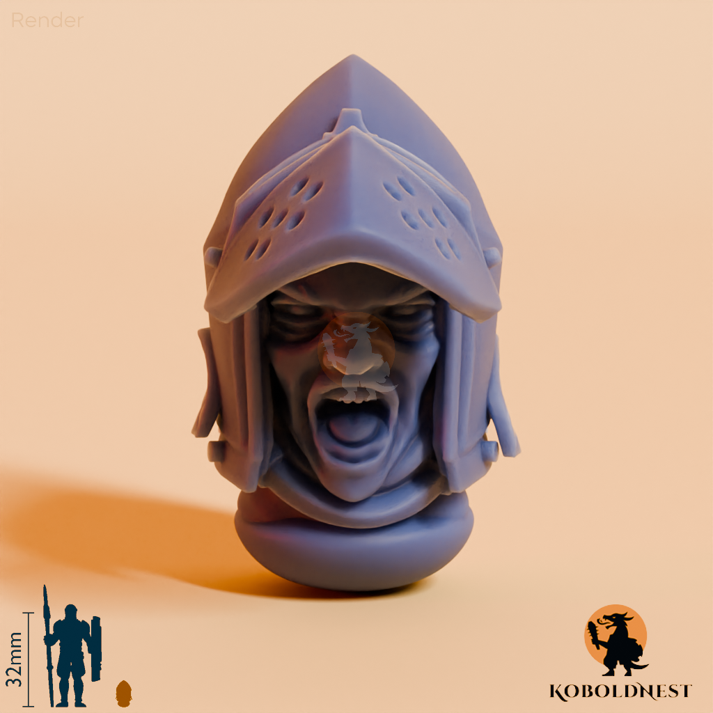 Männerkopf - 22
