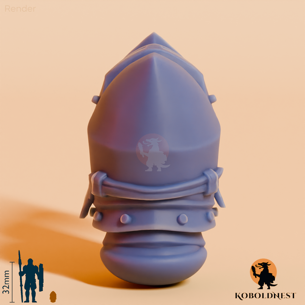 Männerkopf - 22